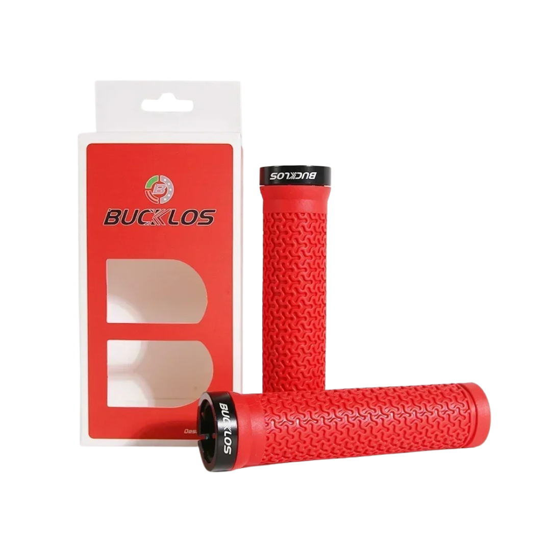 MTB Bicycle Handlebar Rubber Grips Lock-On Non-Slip Comfort
