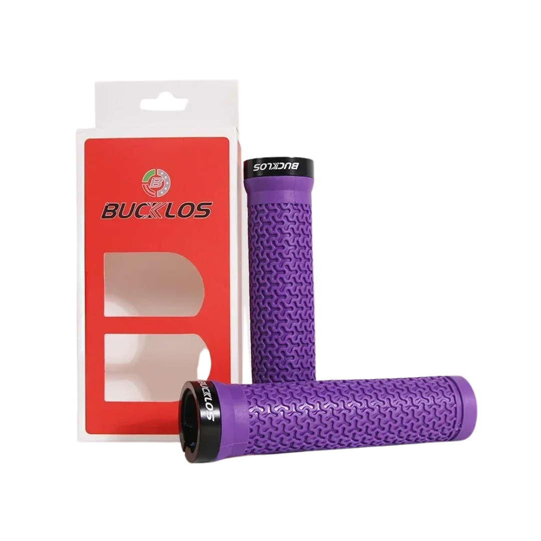 MTB Bicycle Handlebar Rubber Grips Lock-On Non-Slip Comfort