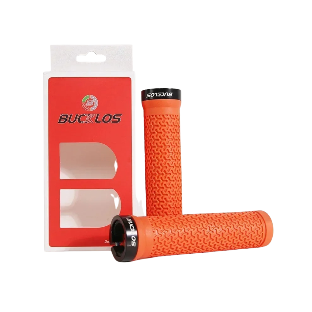 MTB Bicycle Handlebar Rubber Grips Lock-On Non-Slip Comfort