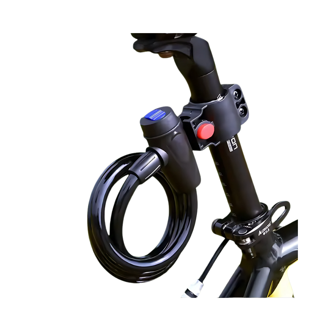 Heavy Duty Motorcycle Chain Lock & Rack – 80cm Anti-Theft