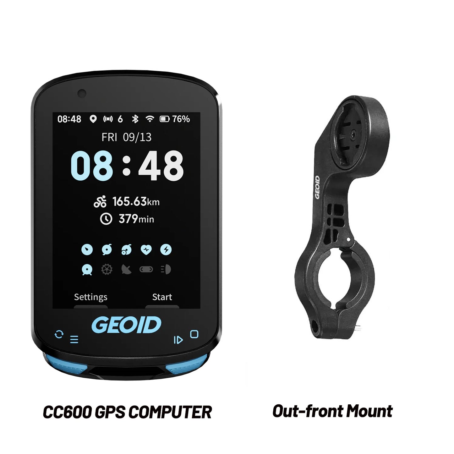 GPS Bike Computer – Wireless Cycling Odometer
