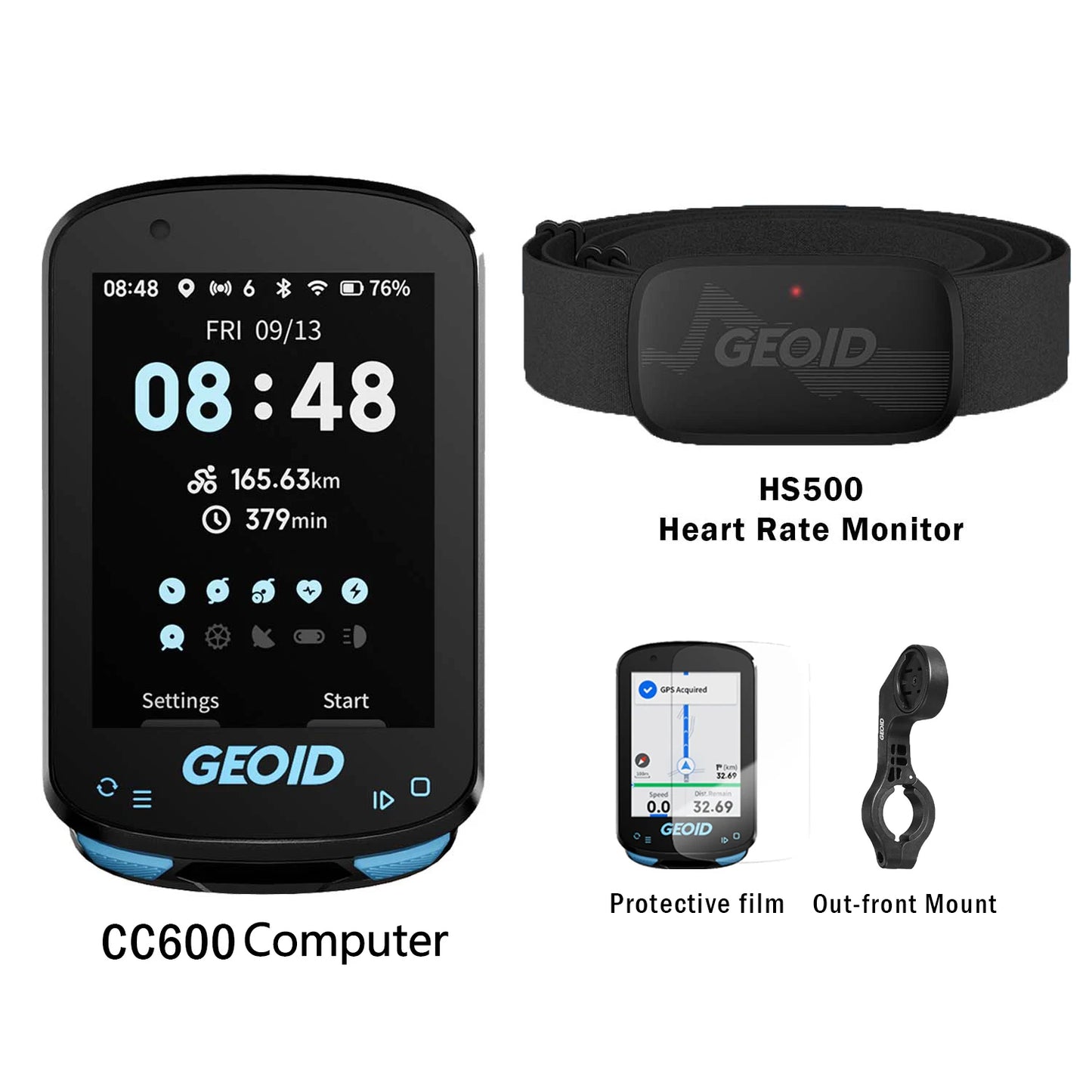 GPS Bike Computer – Wireless Cycling Odometer