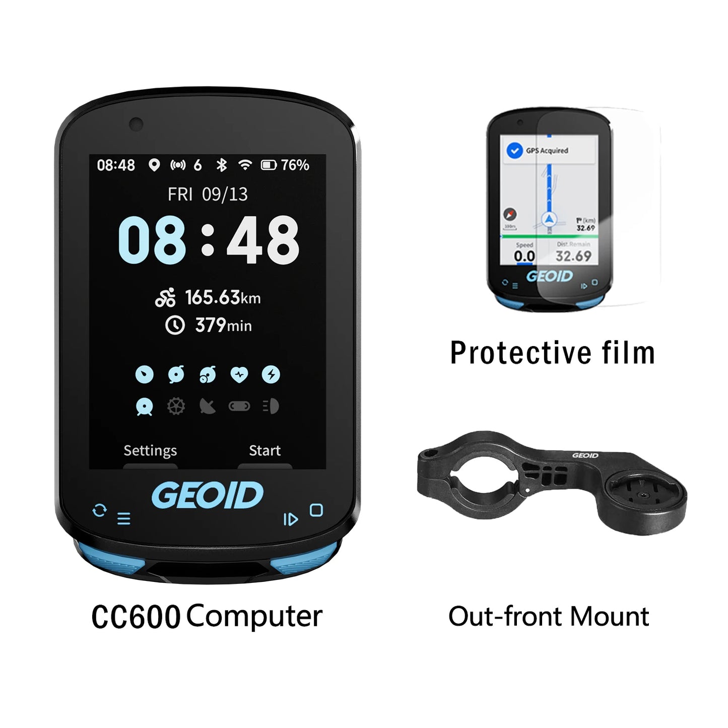 GPS Bike Computer – Wireless Cycling Odometer