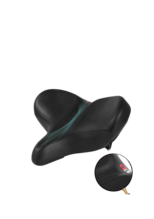 Ergonomic Bike Saddle – Wide, Soft & Breathable Cushion