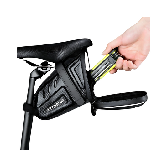 Waterproof Bike Saddle Bag – Reflective & Secure Storage