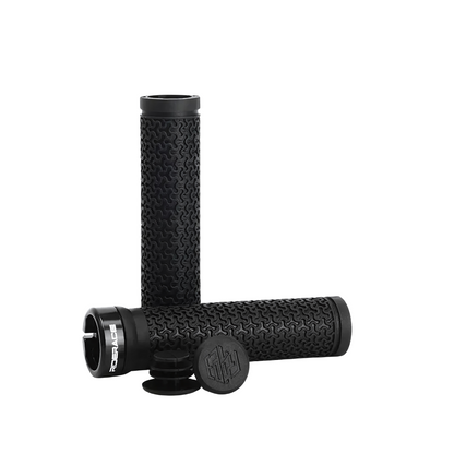 Cycling Handlebar Grips Non-Slip MTB Aluminum Lock Ring