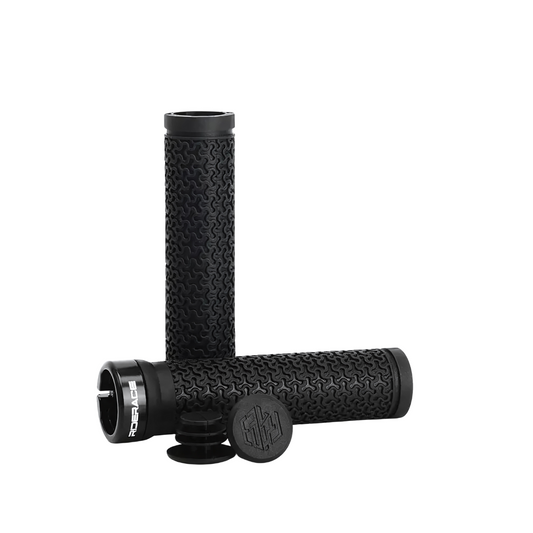 Cycling Handlebar Grips Non-Slip MTB Aluminum Lock Ring