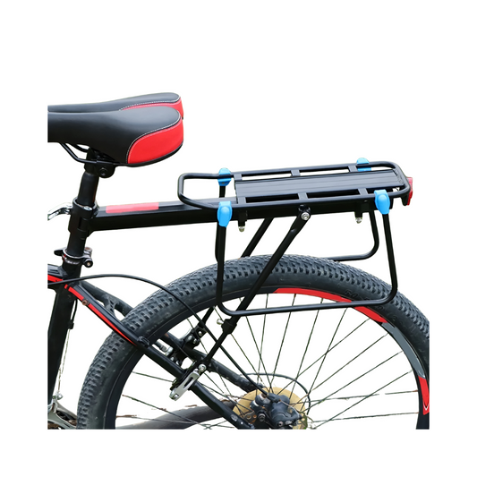 Adjustable Bike Rear Cargo Rack – Quick Release, Durable