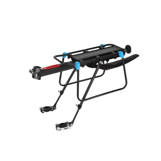 Adjustable Bike Rear Cargo Rack – Quick Release, Durable