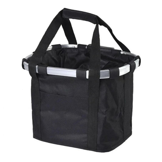 Bike Front Basket – Pet Carrier & Handlebar Bag 2in1