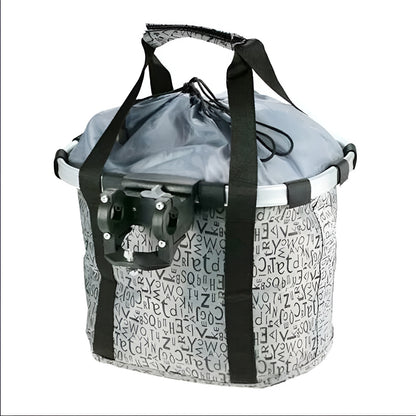 Bike Front Basket – Pet Carrier & Handlebar Bag 2in1
