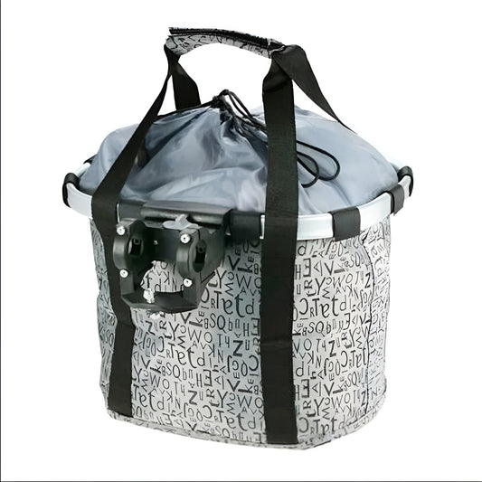Bike Front Basket – Pet Carrier & Handlebar Bag 2in1